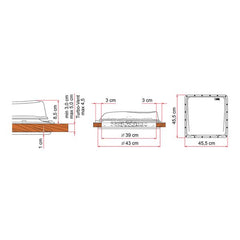 Fiamma Rooflight Vent White (04329B02-)