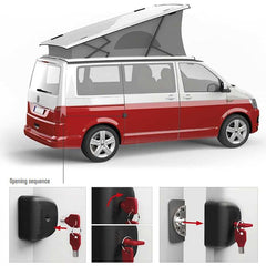 Fiamma Safe Door Motorhome Lock Deep Black (09053-01-)
