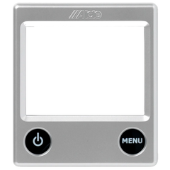 Alde Silver Control Panel Front Cover – Caravan Heater Fascia