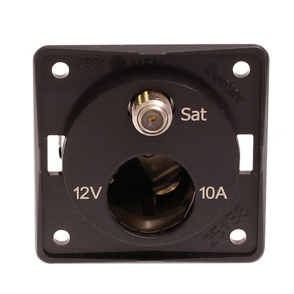 Berker 12V Cigar Socket / Satellite Point (21229A) - 17782