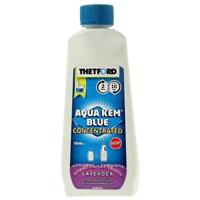 Thetford Aqua Kem Blue Lavender Concentrated 120ml bottle