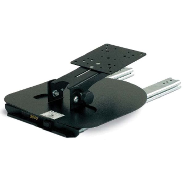 Lippert LCD Base Mount TV Holder Bracket with Runners | Caravan TV Mount