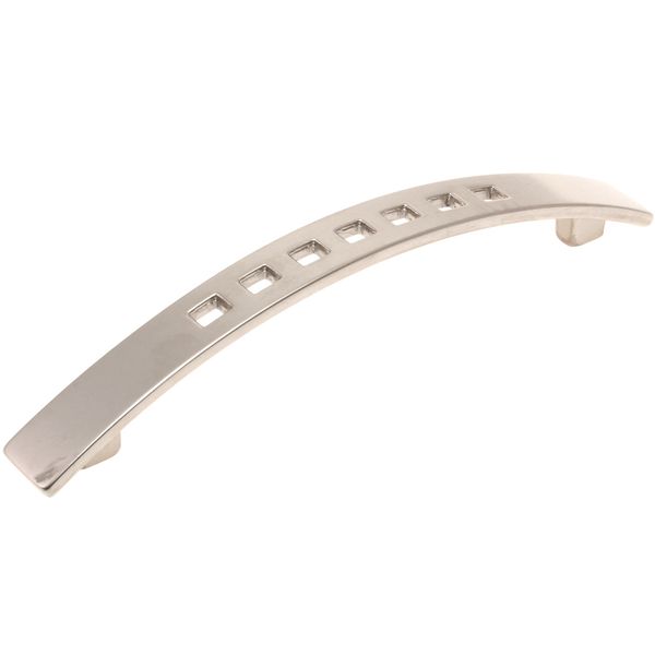 AG Matt Nickel Plated Bow Handle - 10507501