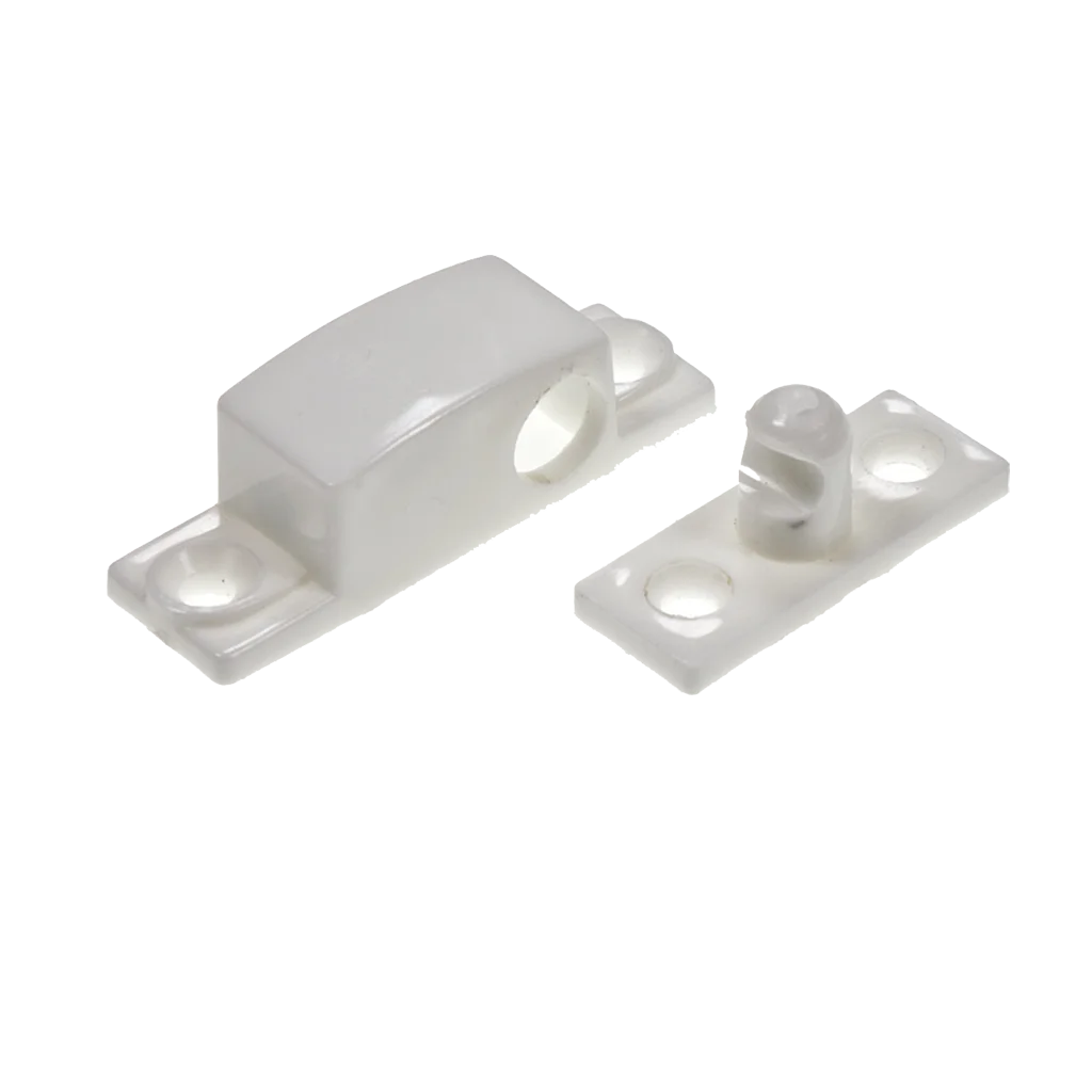 W4 Pegaline Door Catch – White