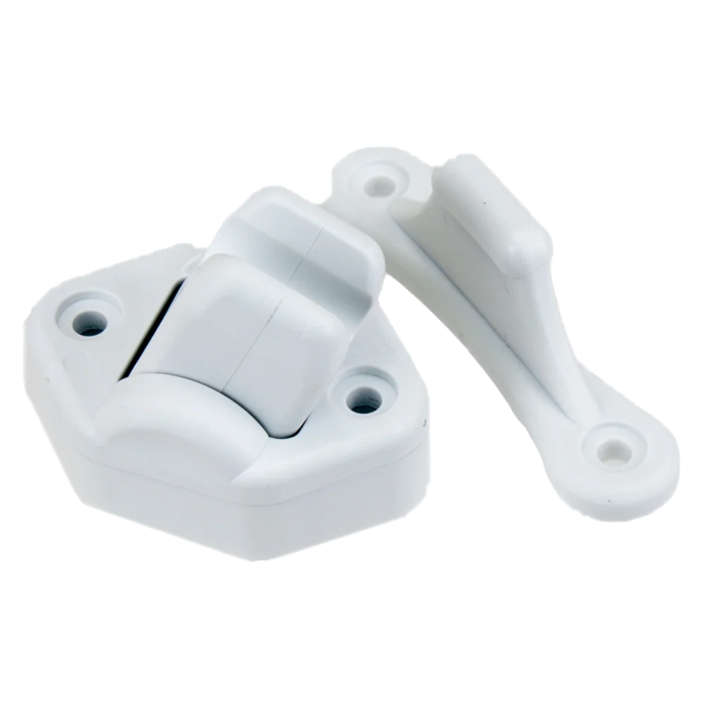 W4 Hinged Veneta Door Retainer – White