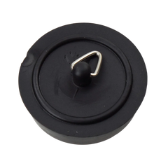 W4 1.5″ Sink Plug – Black