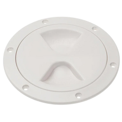 White 4″ Water Inspection Hatch Cover - Motorhome
