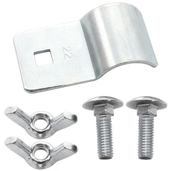 Butterfly Pole End Clamp 25-28mm