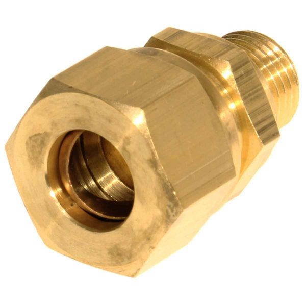 AG Male Compression Gas Coupling (1/4" Copper to 1/8" BSP) - D11/16/81W