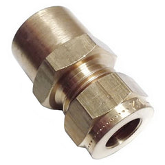 AG Gas 5/16" Copper to 3/8" BSP Female Taper - 7085/8 COUPLING