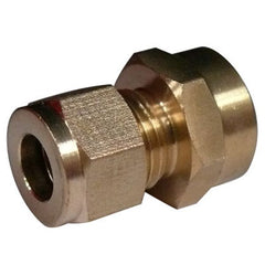 AG Female Compression Gas Coupling (5/16" Copper to 3/8" BSP) - D12/20/242W