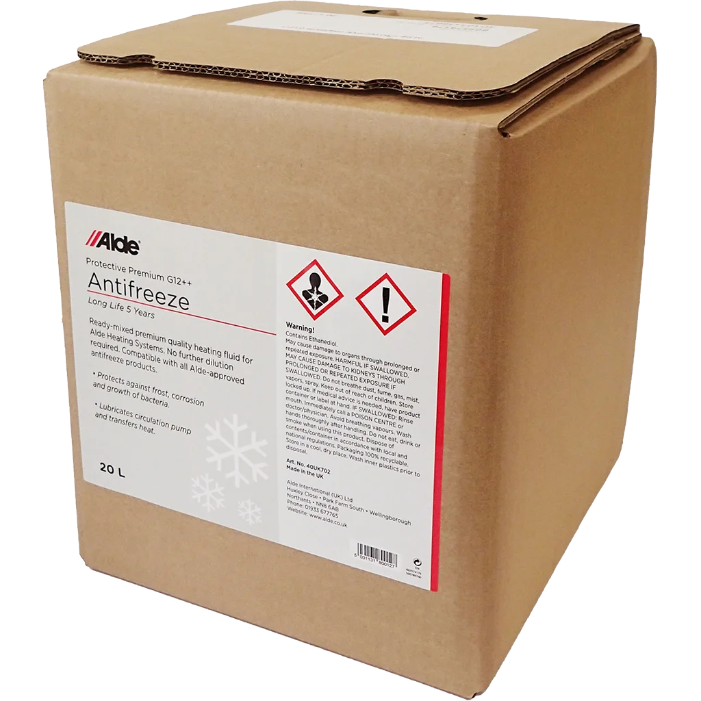 Alde 20 Litre Premium G12++ Antifreeze Lube Cube - Motorhome