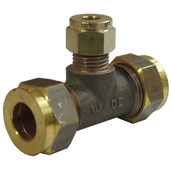 AG Gas 1/2" x 1/2" x 1/4" Unequal Tee - LPG