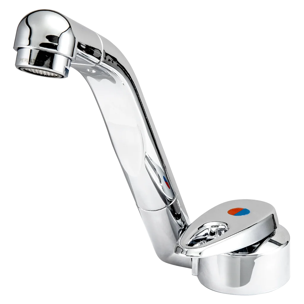 Reich Samba Mixer Water Tap With 25cm Flexi Hose With Barbed Ends