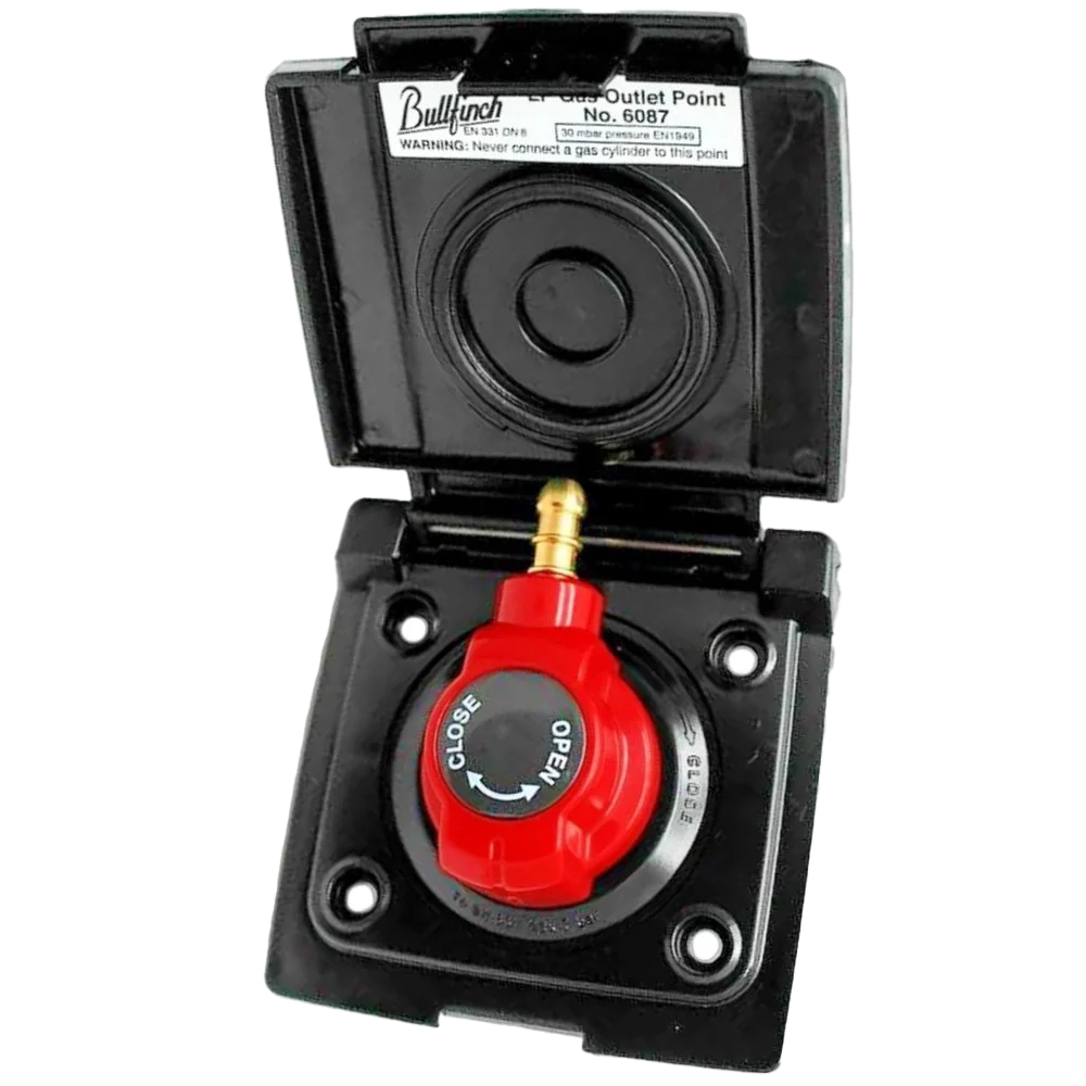 Bullfinch BBQ Gas Point – Black
