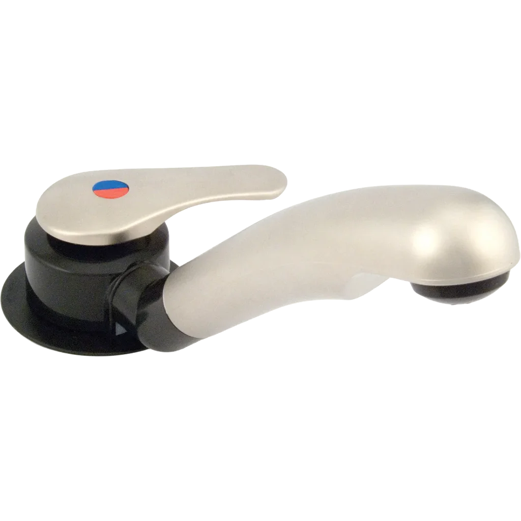 Reich Twist Right Hand Single Lever Mixer Tap – Nickel Finish