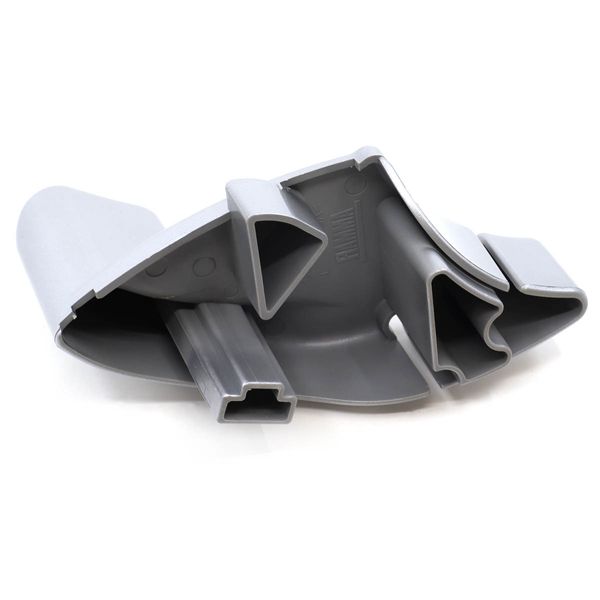 Fiamma F65L Awning Left Hand Pelmet Cap Titanium Colour - 98665T01-