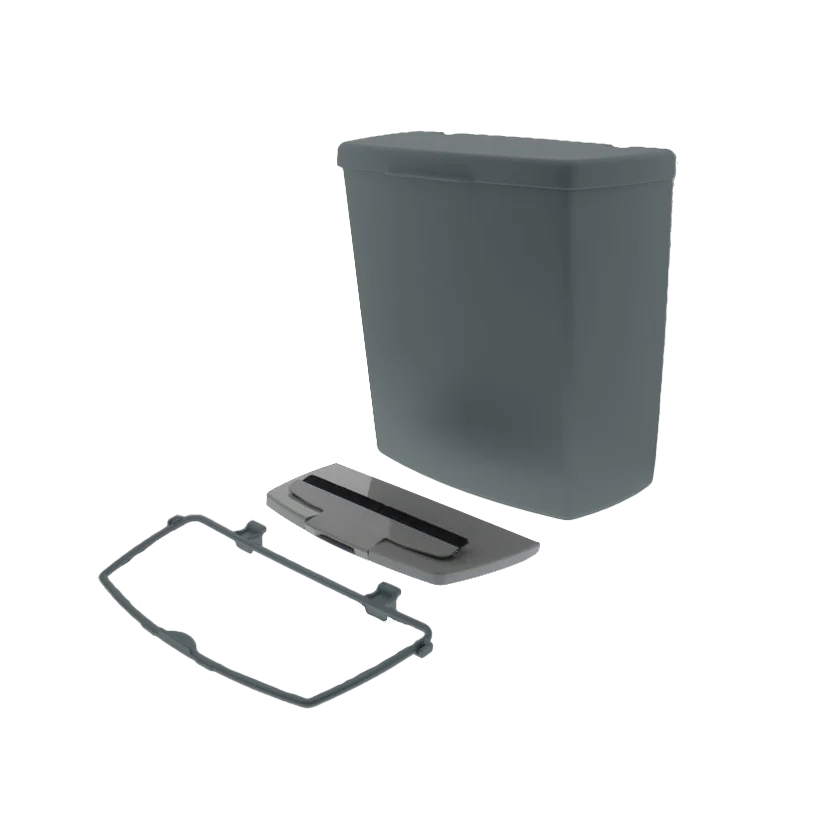 Hartal 5 Piece Door Bin Set – Basalt Grey - Motorhome