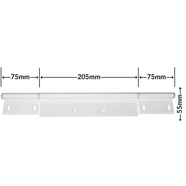 Caravan / Motorhome Door Hinge White (C07) - 30228.10
