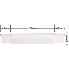 Caravan / Motorhome Door Hinge White (C08) - 30231.10