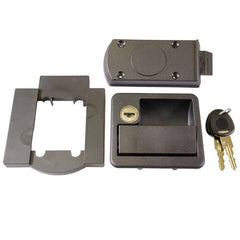 Rectangular Locker Door Black - 1070KITAT1751 BLK DR