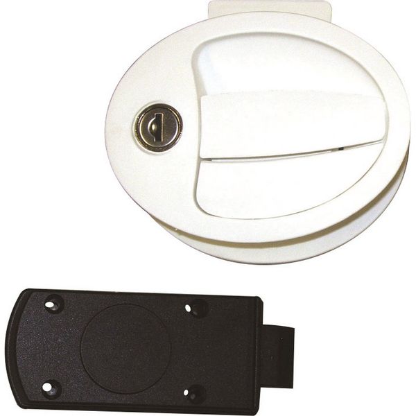 Fap Oval Locker Door Lock - 1096KIT28N OVAL DR L