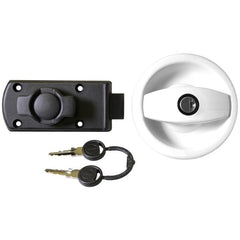 Zadi Door Lock White Right Hand - 21014.01