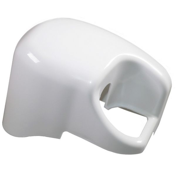 Fiamma F45iL Awning Right Hand Outer End Cap White - 04381-01A