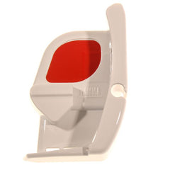 Fiamma F45s Awning Left Hand Pelmet Cap White - 98655-556
