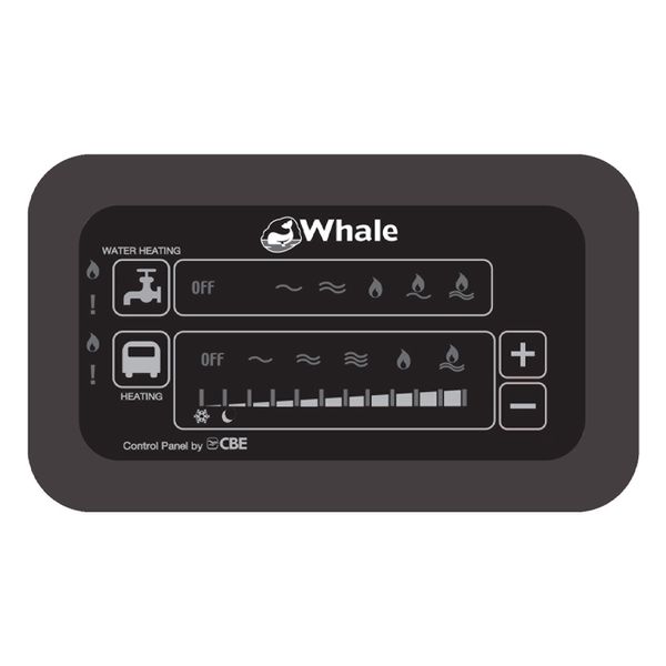 Whale CBE Duo Control Panel For 4kW Space & 8/13L Water Heaters - SH0803B