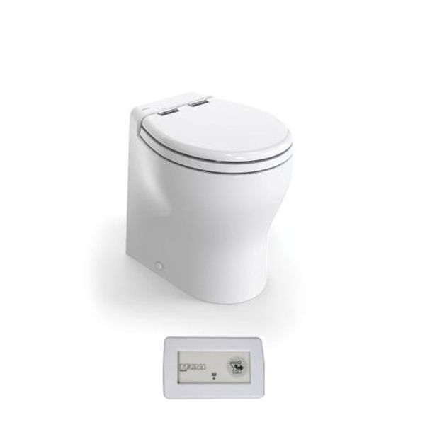 Tecma Elegance 2G Hi Toilet Fresh Water Flush (1 Switch / 12V) - Motorhome