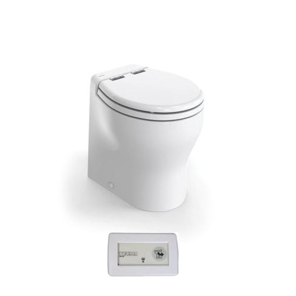 Tecma Elegance 2G Hi Toilet Fresh Water Flush (2 Switch / 12V) - Motorhome