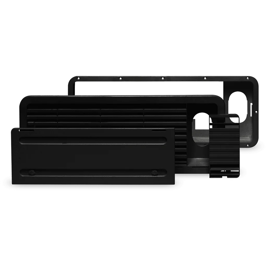 Dometic LS 100 Ventilation Grill Set – Black - 9620009242