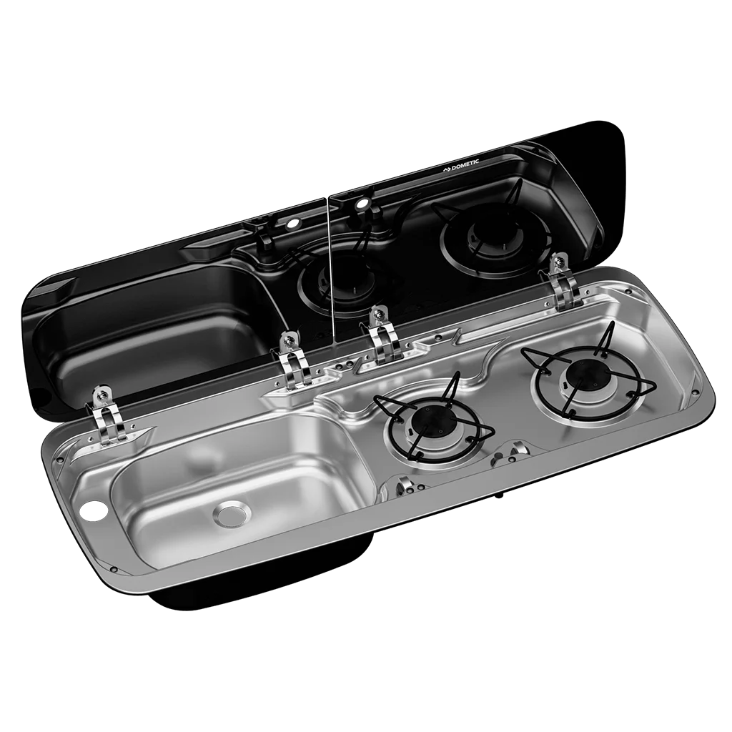 Dometic SMEV MO9222L 2 Burner Hob & LH Sink Combi Uni