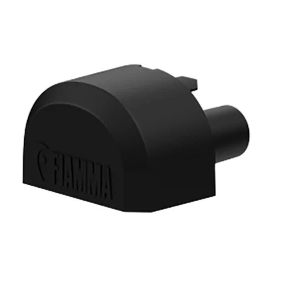 Fiamma End Cap For Trigano Bar 2Pcs Black - 98656M626