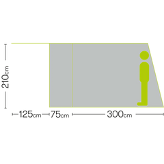 Quest Buzzard 300 Drive Away Awning (High Top)