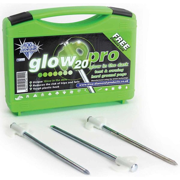 Blue Diamond Glow Pro Pegs (Case Of 20) -  PEG222