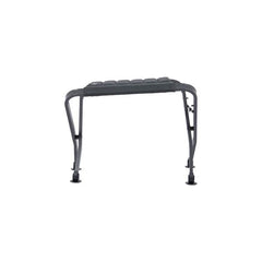 Crespo AP/411 Air-Select Footrest – Grey Ott­oman / Stool, Foldable & Compact (1149580)