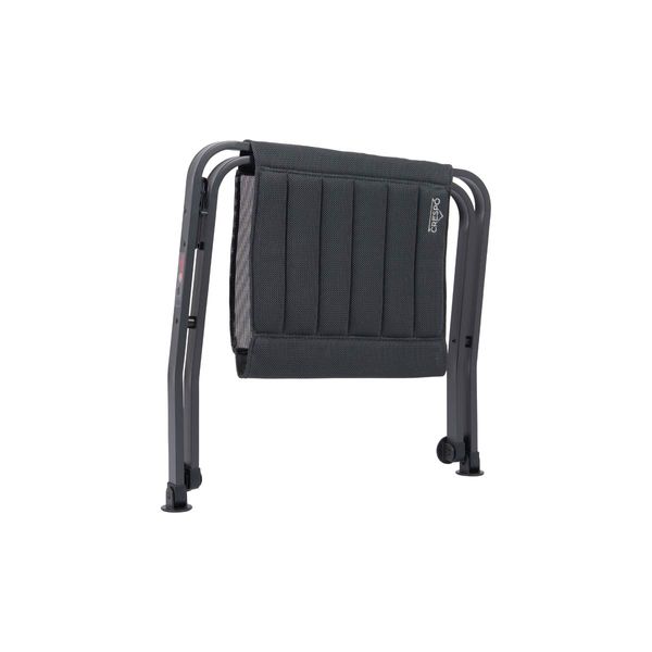 Crespo AP/411 Air-Select Footrest – Grey Ott­oman / Stool, Foldable & Compact (1149580)