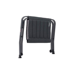 Crespo AP/411 Air-Select Footrest – Grey Ott­oman / Stool, Foldable & Compact (1149580)