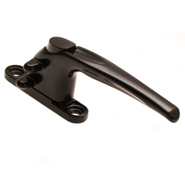 Crystal Casement Handle RH Black