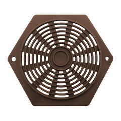 Hexagon Air Vent 2-5/8" Brown - HEX VENT BROWN 2.5/8