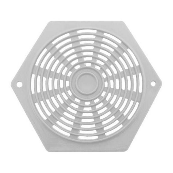 Hexagon Air Vent 2-5/8" White - HEX VENT WHITE 2.5/8