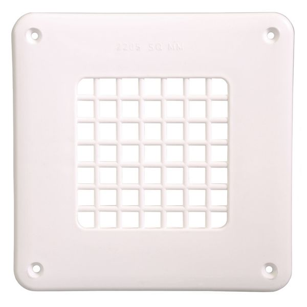 2205 Sqmm Vent 60mm Tail White - 7064101 VENT WHITE