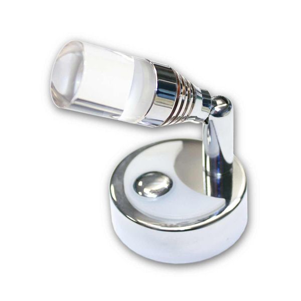 Dimatec Touch Operated Spotlight 60mm Base (12V / 1W / Natural White / IP20) - 200 FAA1CRTD1