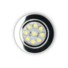 Dimetic Recessed Downlight 45mm Diameter (12V / 1W / Warm White / IP20) - 200 MSJ0.6CR