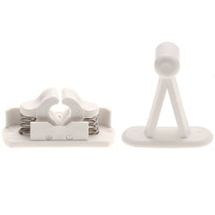Viva Door Catch Sprung White - CU1960MF VIVA CATCH
