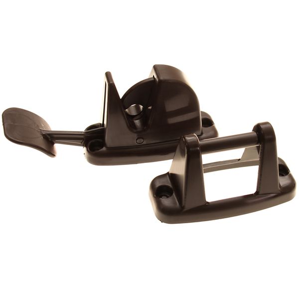 Lever Release Door Retainer Mahogany - 6023215 TRIG REL MAH