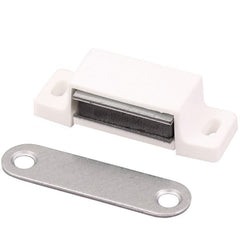 Magnetic Cupboard Catch White - W1249