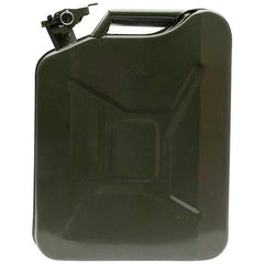 Top Tech Petrol Fuel Can (20 Litres / Green Metal)